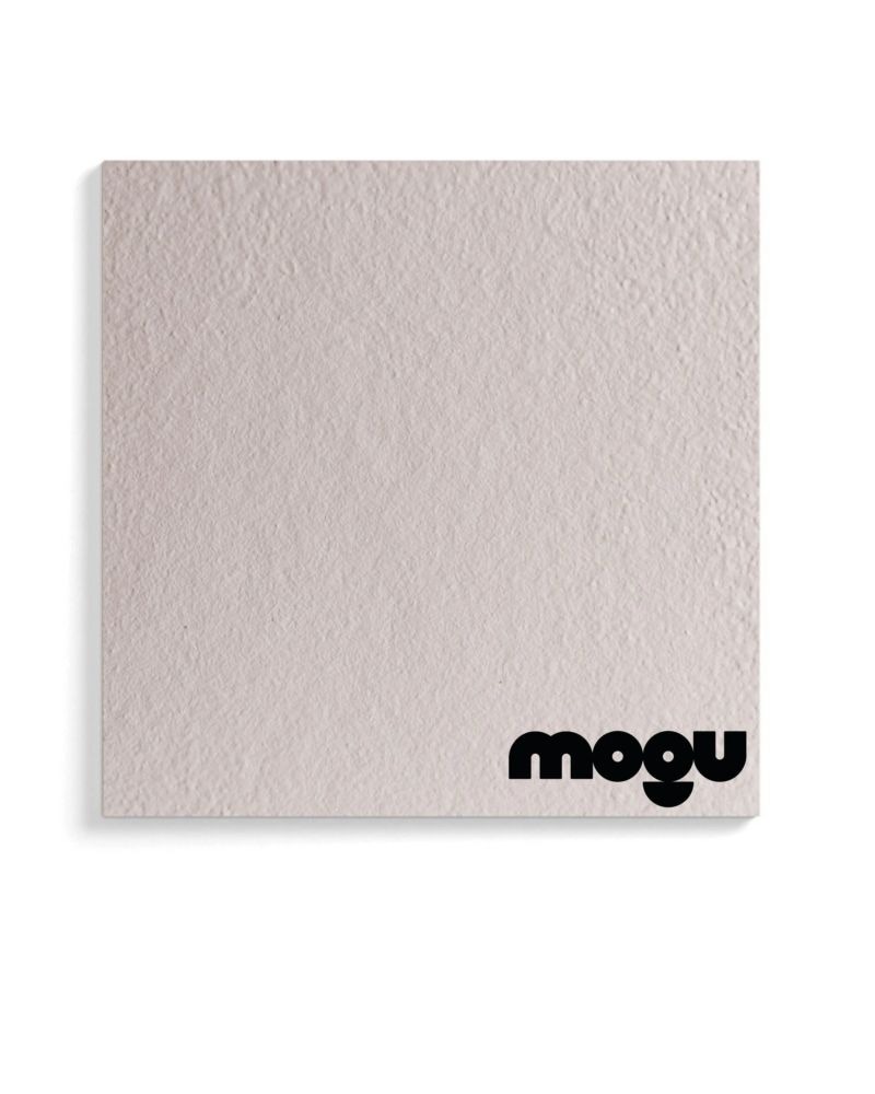 Panneau mural acoustique finition minérale en mycelium par Mogu